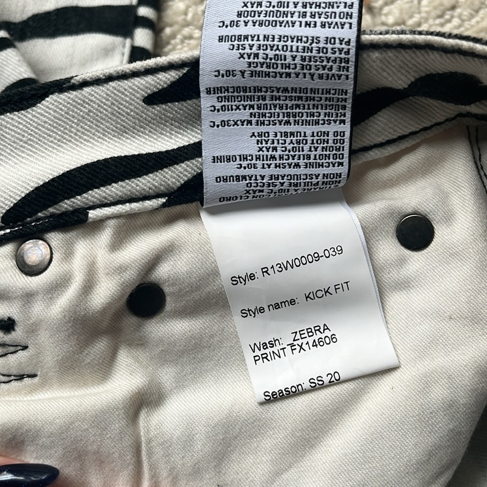 R13 | SIZE 26 | Worn once for photo shoot - Picture 7 of 10